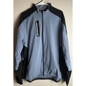 Callaway StormGuard Golf Rain Jacket Men's XL Gray/Black Full Zip Weather Resist